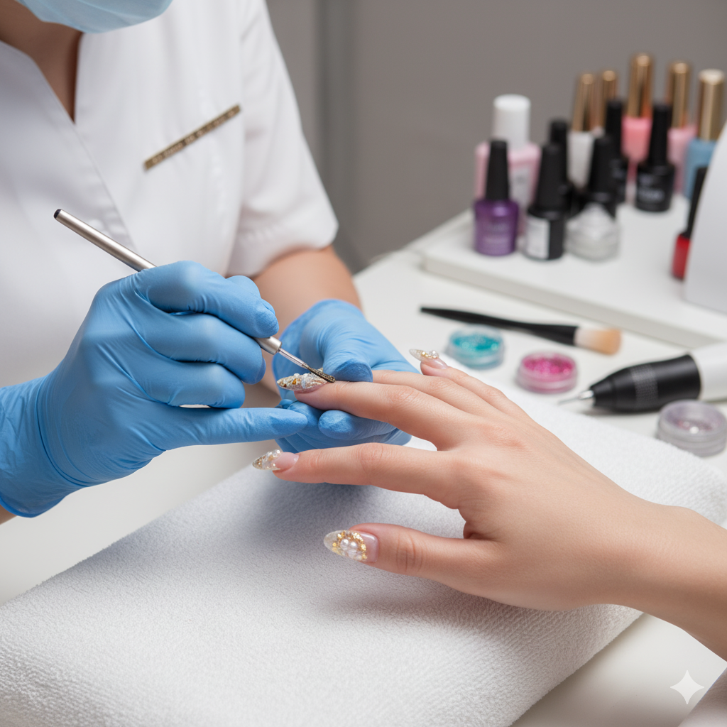 Nail extensions and art